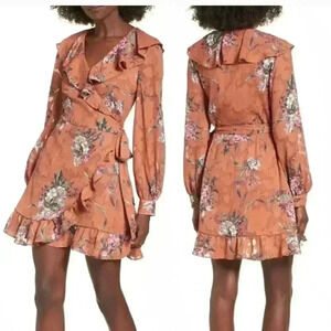 Leith wrap dress